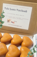 Load image into Gallery viewer, Palo Santo Patchouli Wax Melts - 8 Pack