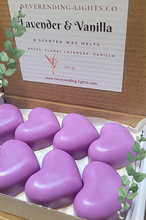 Load image into Gallery viewer, Lavender & Vanilla Wax Melts - 8 Pack